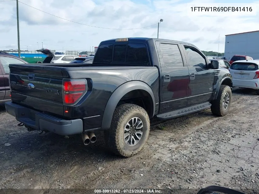 1FTFW1R69DFB41416 2013 Ford F-150 Svt Raptor