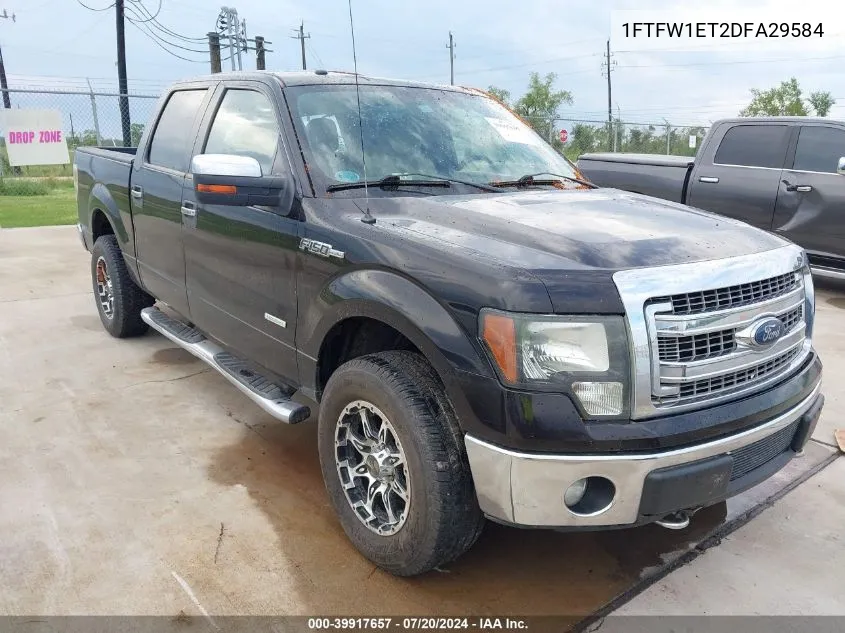 2013 Ford F-150 Xlt VIN: 1FTFW1ET2DFA29584 Lot: 39917657