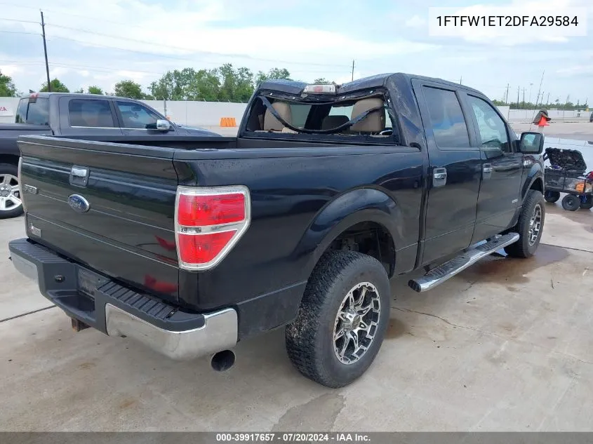 1FTFW1ET2DFA29584 2013 Ford F-150 Xlt