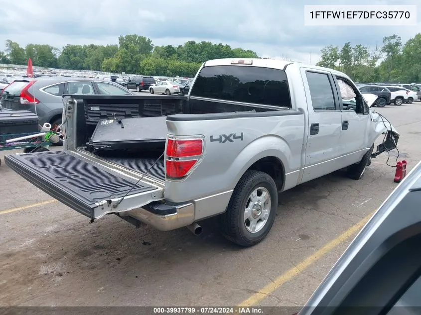 1FTFW1EF7DFC35770 2013 Ford F-150 Xlt