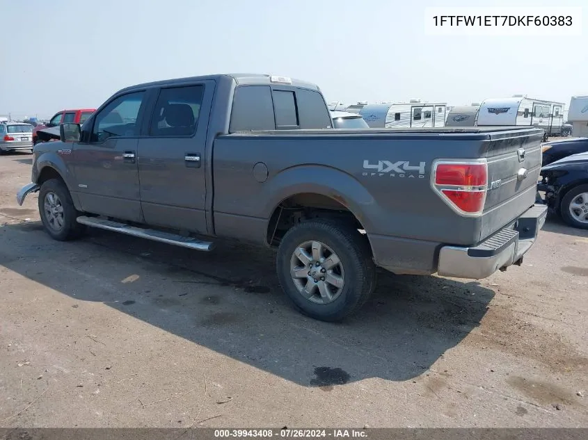 1FTFW1ET7DKF60383 2013 Ford F-150 Xlt