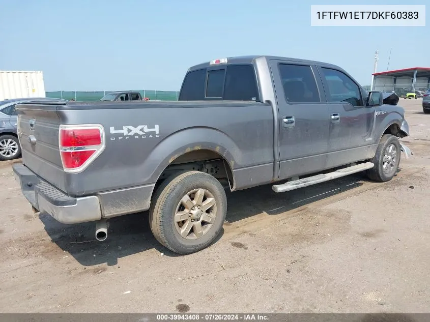 1FTFW1ET7DKF60383 2013 Ford F-150 Xlt