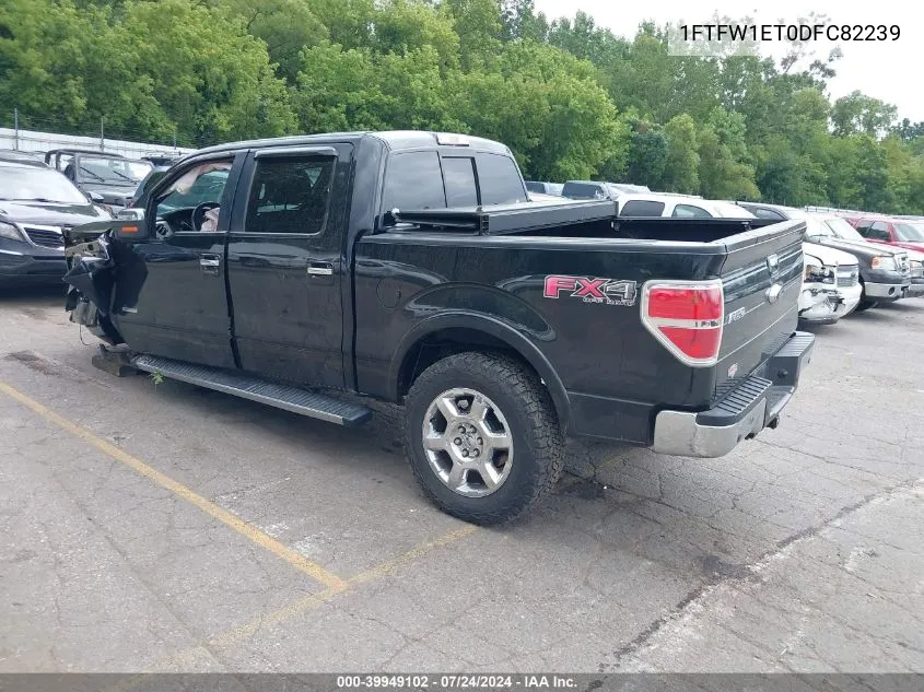 1FTFW1ET0DFC82239 2013 Ford F-150 Lariat