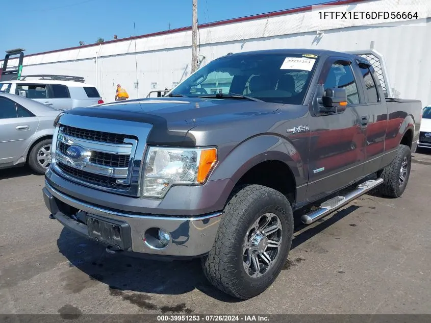 1FTFX1ET6DFD56664 2013 Ford F150 Super Cab