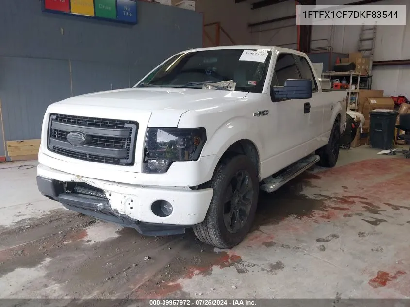 1FTFX1CF7DKF83544 2013 Ford F-150 Stx