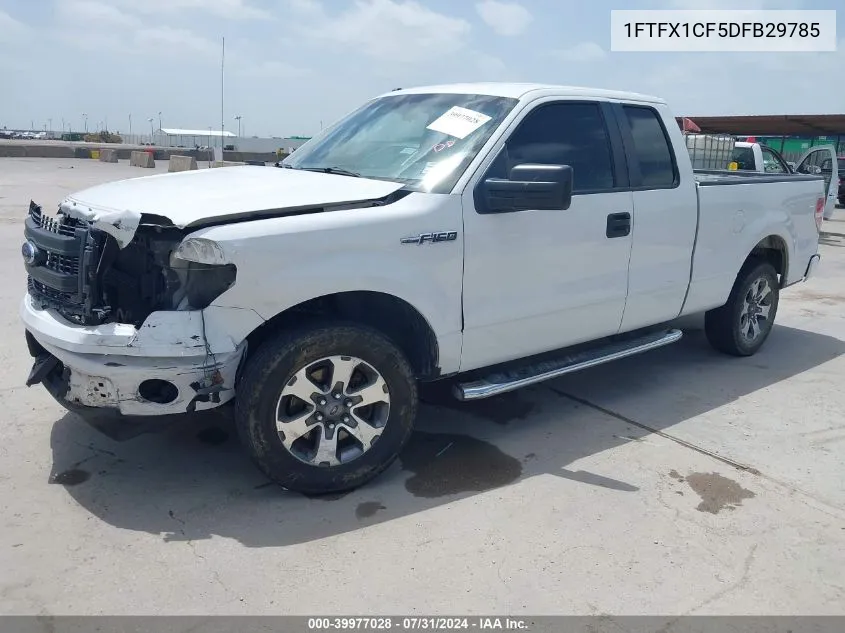 2013 Ford F-150 Stx VIN: 1FTFX1CF5DFB29785 Lot: 39977028