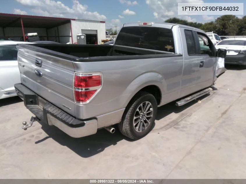 2013 Ford F-150 Xlt VIN: 1FTFX1CF9DFB44032 Lot: 39981322