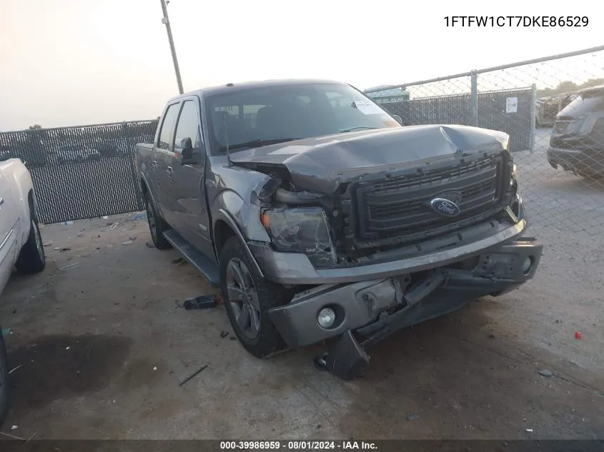 1FTFW1CT7DKE86529 2013 Ford F-150 Fx2