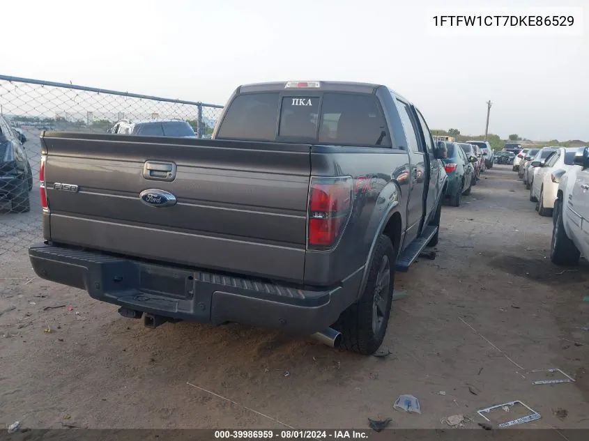 1FTFW1CT7DKE86529 2013 Ford F-150 Fx2