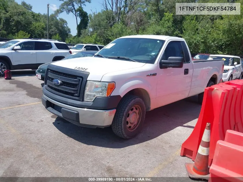 2013 Ford F-150 Xl VIN: 1FTNF1CF5DKF54784 Lot: 39989190