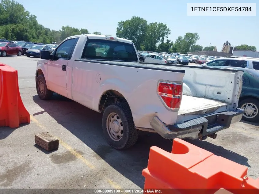 1FTNF1CF5DKF54784 2013 Ford F-150 Xl