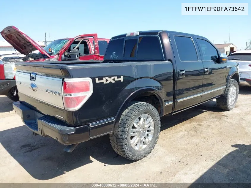 1FTFW1EF9DFA73642 2013 Ford F-150 Platinum