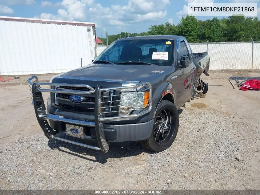 1FTMF1CM8DKF21868 2013 Ford F-150 Xl