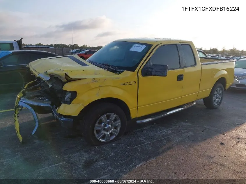 1FTFX1CFXDFB16224 2013 Ford F-150 Xl