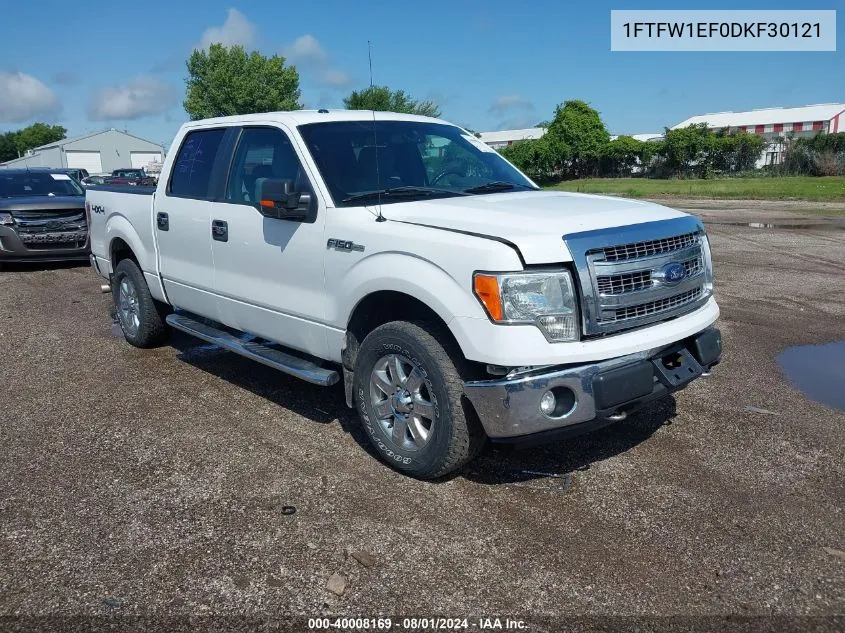 2013 Ford F-150 Xlt VIN: 1FTFW1EF0DKF30121 Lot: 40008169