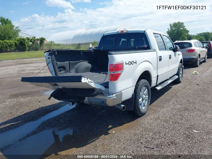 1FTFW1EF0DKF30121 2013 Ford F-150 Xlt