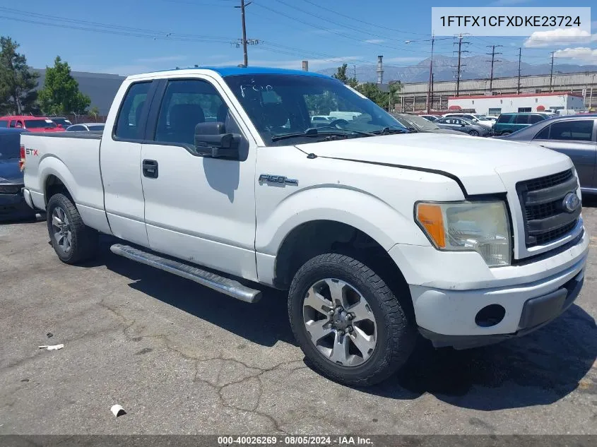 2013 Ford F-150 Stx VIN: 1FTFX1CFXDKE23724 Lot: 40026269