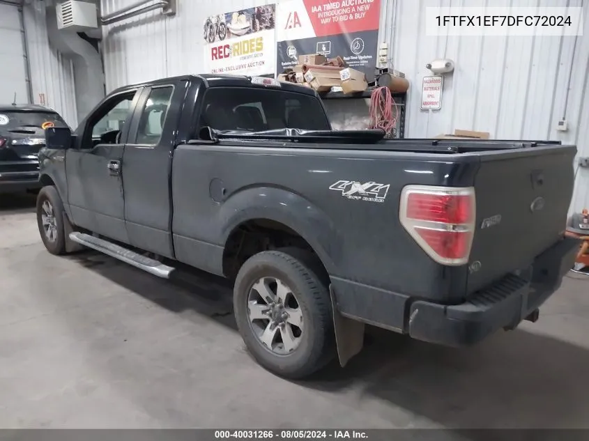 1FTFX1EF7DFC72024 2013 Ford F-150 Stx