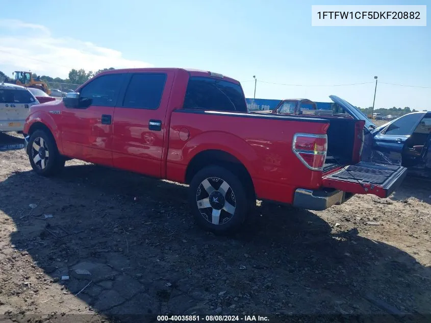 1FTFW1CF5DKF20882 2013 Ford F-150 Xlt