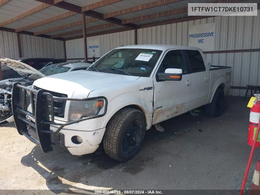 1FTFW1CT7DKE10731 2013 Ford F-150 Fx2