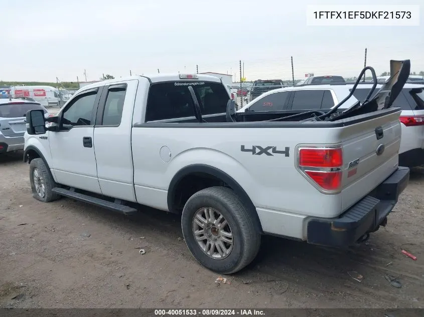 1FTFX1EF5DKF21573 2013 Ford F-150 Xl