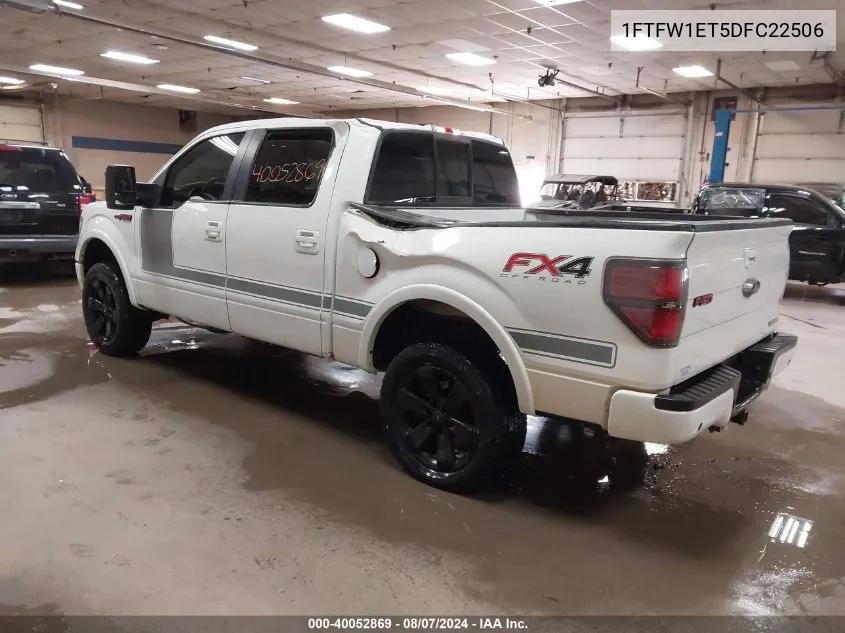 1FTFW1ET5DFC22506 2013 Ford F-150 Fx4