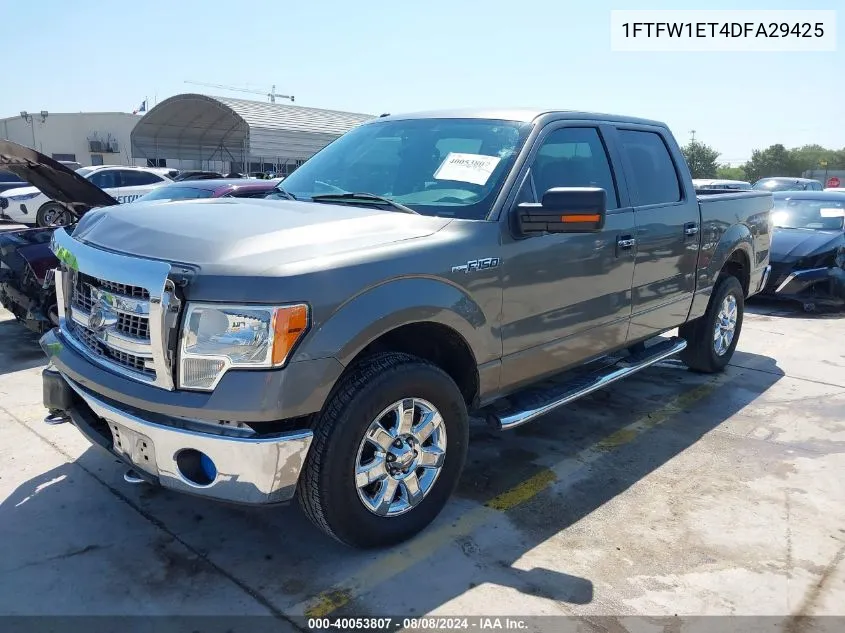 1FTFW1ET4DFA29425 2013 Ford F-150 Xlt