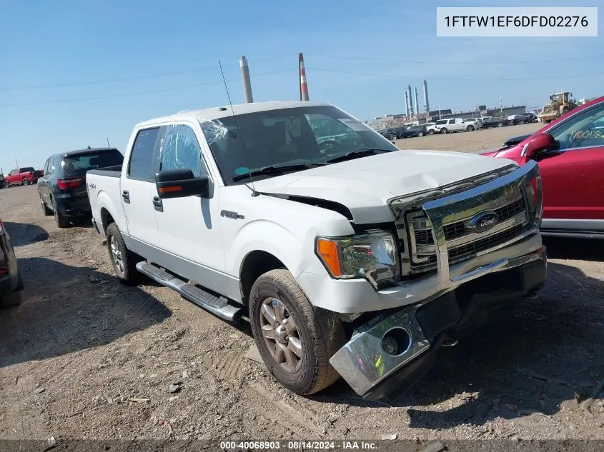 2013 Ford F-150 Xlt VIN: 1FTFW1EF6DFD02276 Lot: 40068903