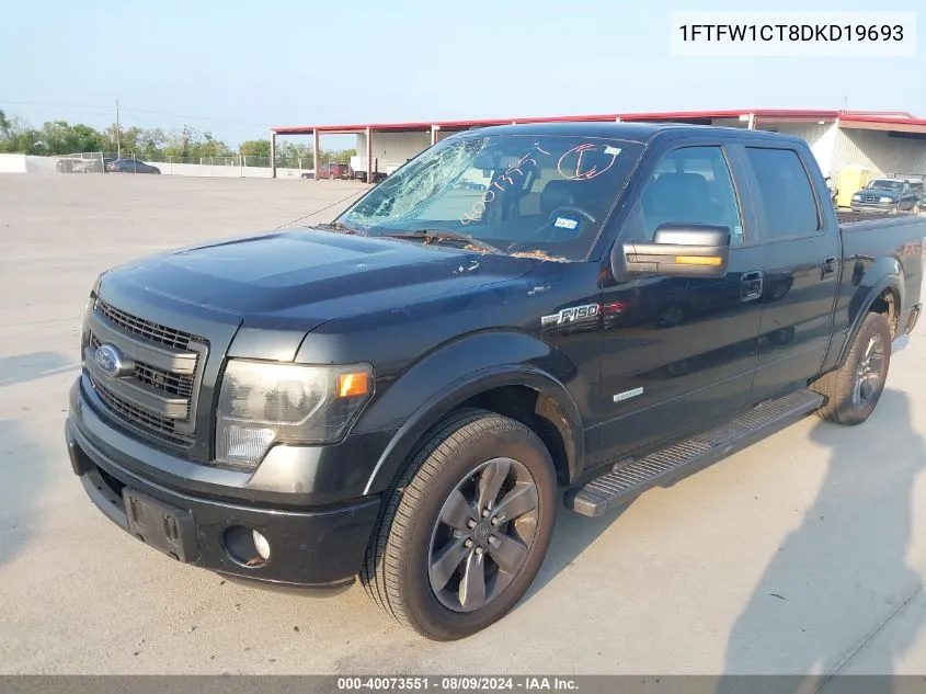 1FTFW1CT8DKD19693 2013 Ford F-150 Fx2