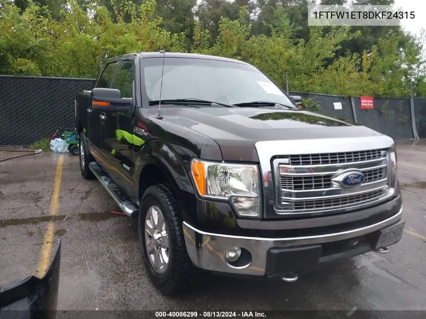 1FTFW1ET8DKF24315 2013 Ford F-150 Xlt