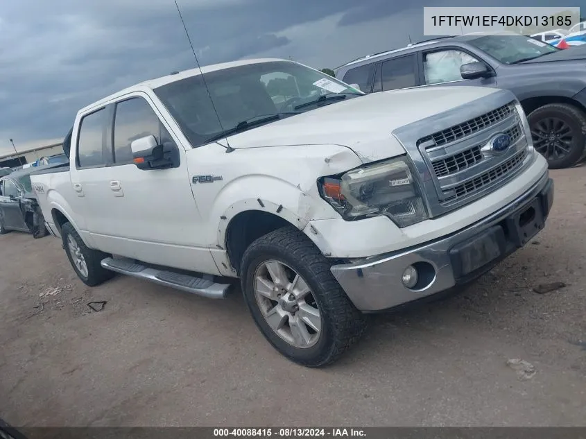 1FTFW1EF4DKD13185 2013 Ford F-150 Lariat