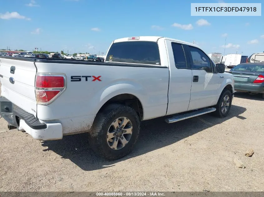 1FTFX1CF3DFD47918 2013 Ford F-150 Stx