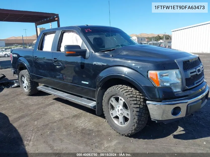 1FTFW1ET9DFA63473 2013 Ford F-150 Lariat