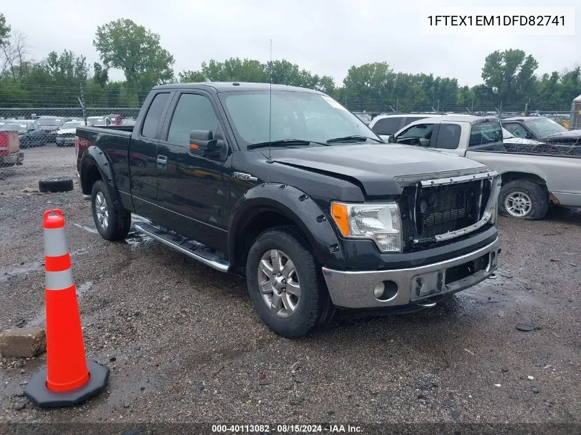 2013 Ford F-150 Super Cab VIN: 1FTEX1EM1DFD82741 Lot: 40113082