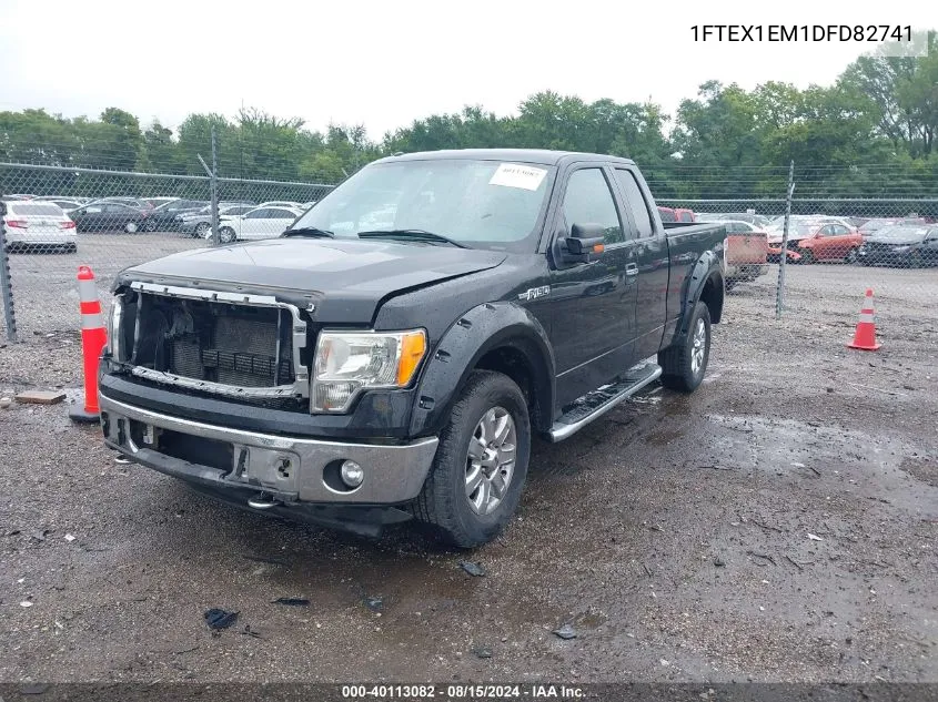 2013 Ford F-150 Super Cab VIN: 1FTEX1EM1DFD82741 Lot: 40113082