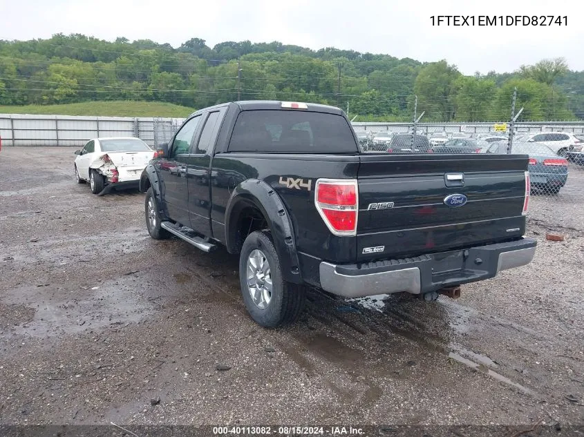 1FTEX1EM1DFD82741 2013 Ford F-150 Super Cab