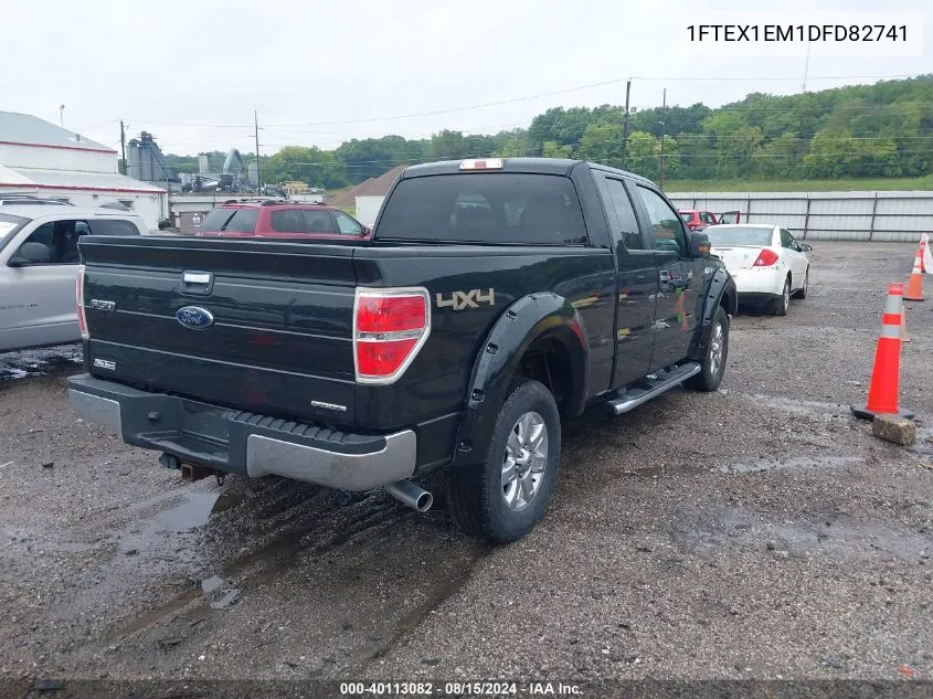 2013 Ford F-150 Super Cab VIN: 1FTEX1EM1DFD82741 Lot: 40113082