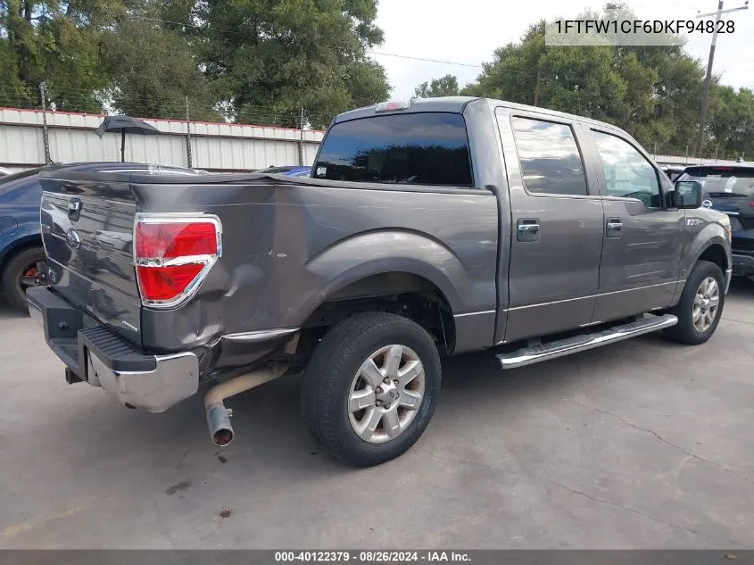 1FTFW1CF6DKF94828 2013 Ford F-150 Xlt