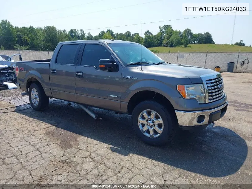 1FTFW1ET5DKG24033 2013 Ford F-150 Xlt