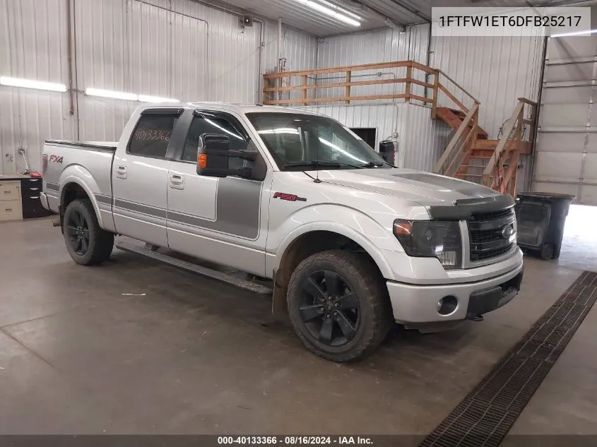 2013 Ford F-150 Fx4 VIN: 1FTFW1ET6DFB25217 Lot: 40133366