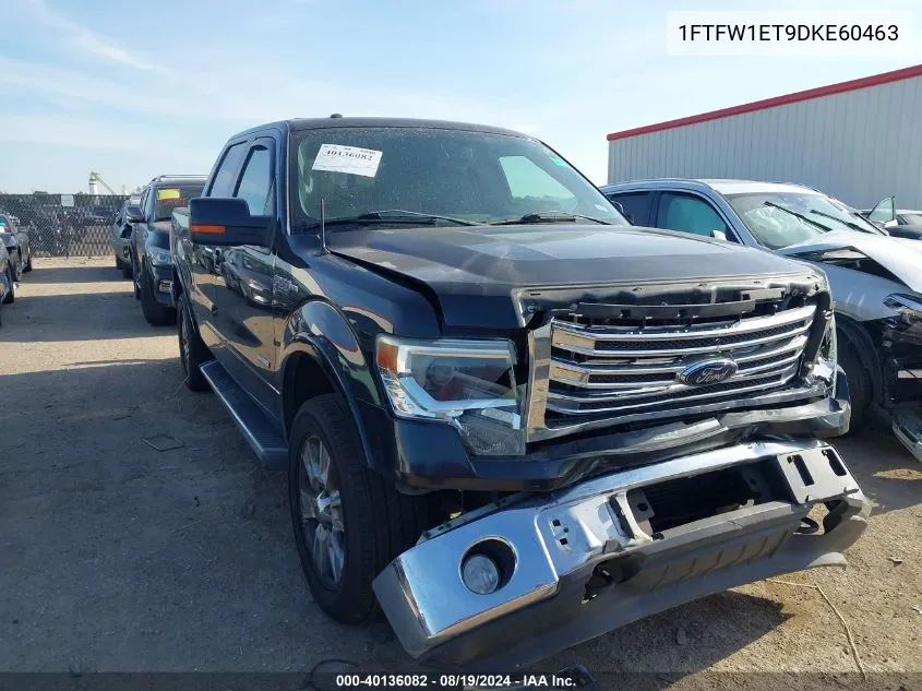 1FTFW1ET9DKE60463 2013 Ford F-150 Lariat