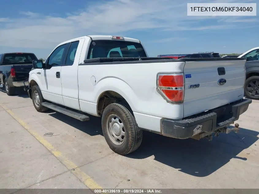 1FTEX1CM6DKF34040 2013 Ford F-150 Xl