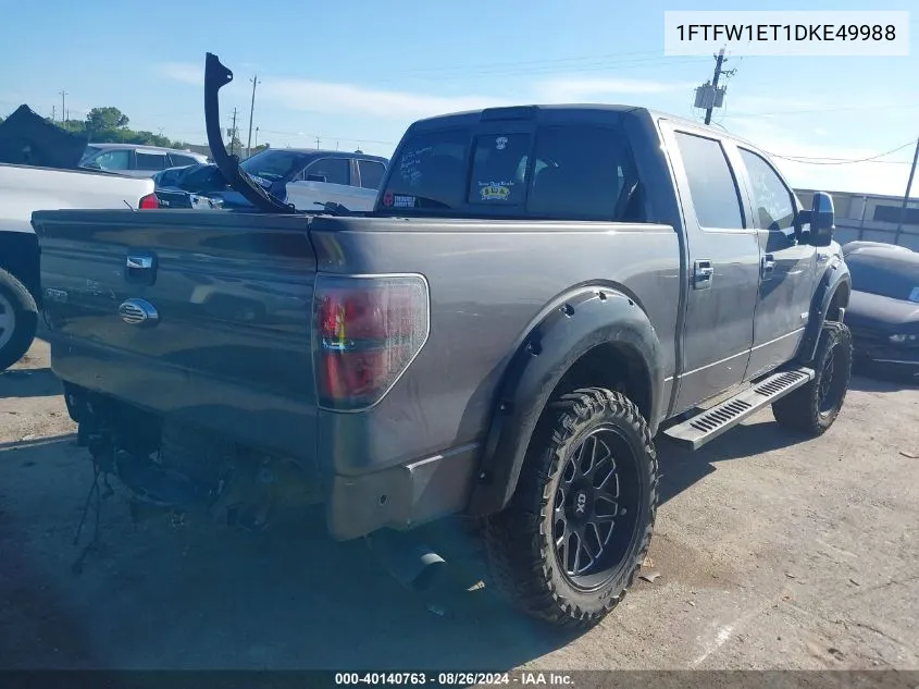 1FTFW1ET1DKE49988 2013 Ford F-150 Xlt