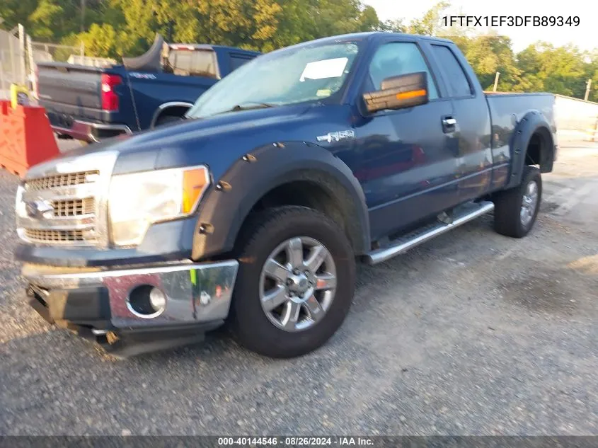 1FTFX1EF3DFB89349 2013 Ford F-150 Xlt