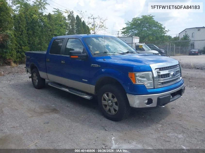 2013 Ford F-150 Xlt VIN: 1FTFW1ET6DFA84183 Lot: 40145506