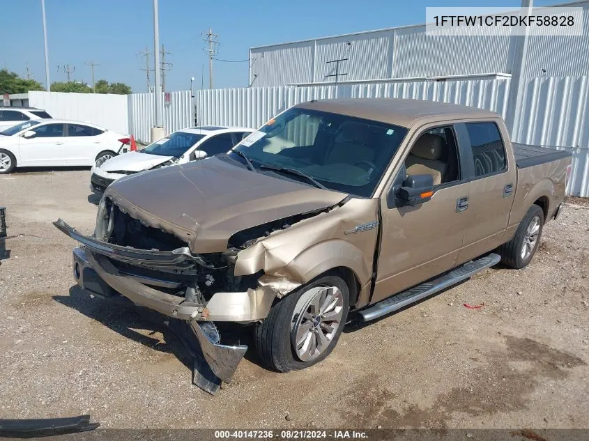 1FTFW1CF2DKF58828 2013 Ford F-150 Xlt