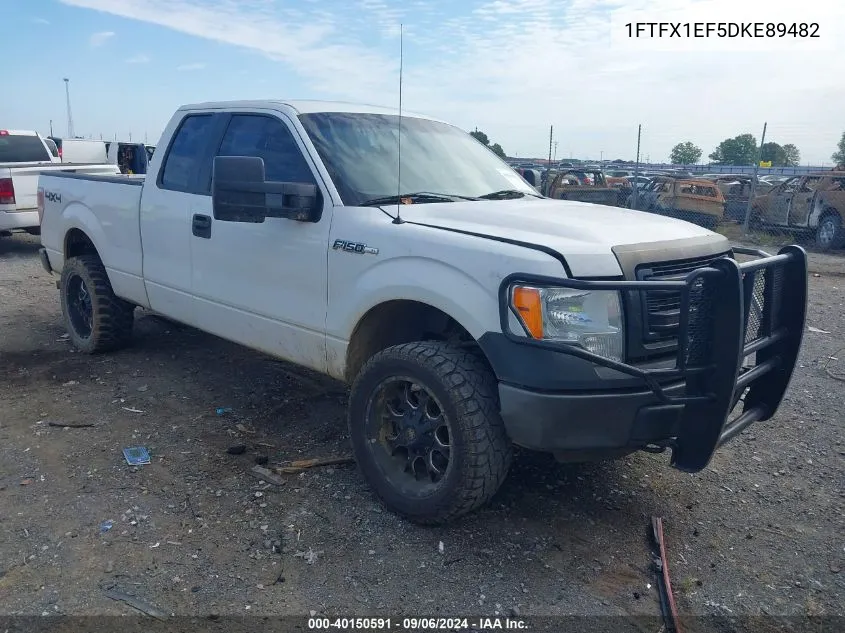 2013 Ford F-150 Xl VIN: 1FTFX1EF5DKE89482 Lot: 40150591