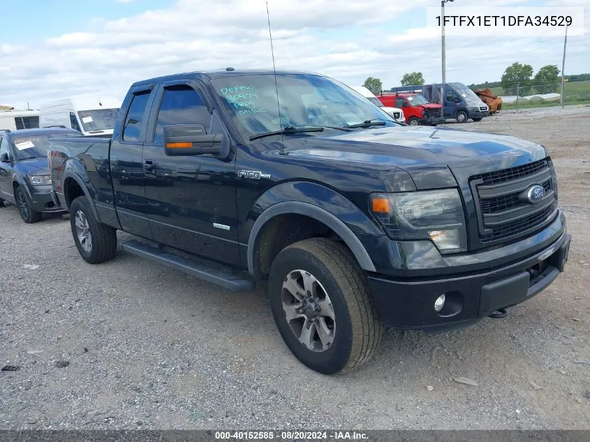 2013 Ford F-150 Fx4 VIN: 1FTFX1ET1DFA34529 Lot: 40152585