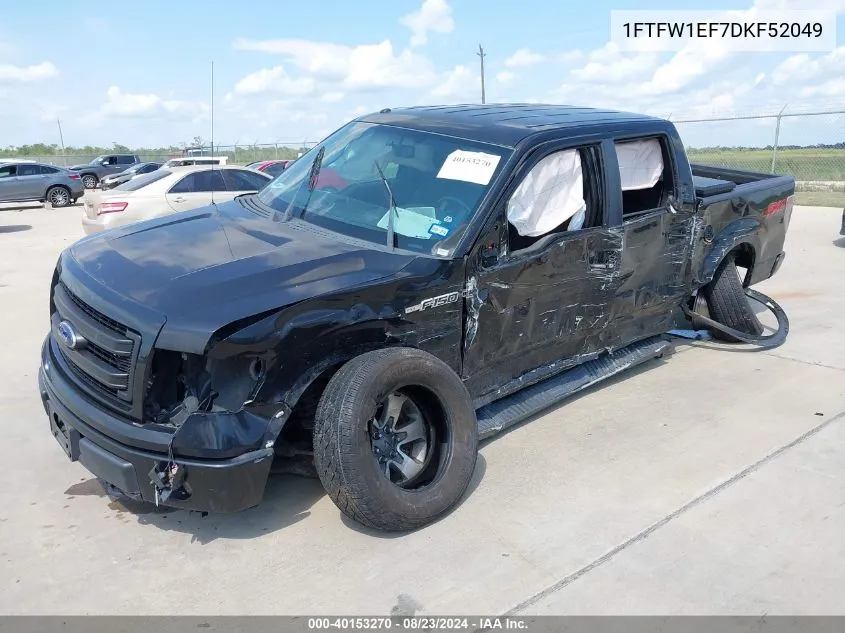 1FTFW1EF7DKF52049 2013 Ford F-150 Fx4