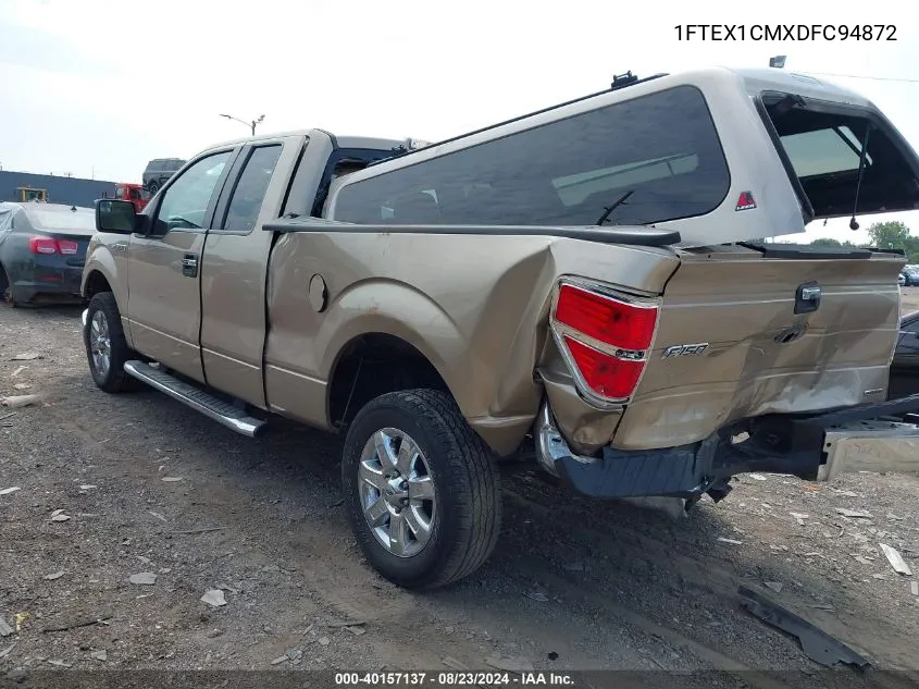 2013 Ford F-150 Xlt VIN: 1FTEX1CMXDFC94872 Lot: 40157137